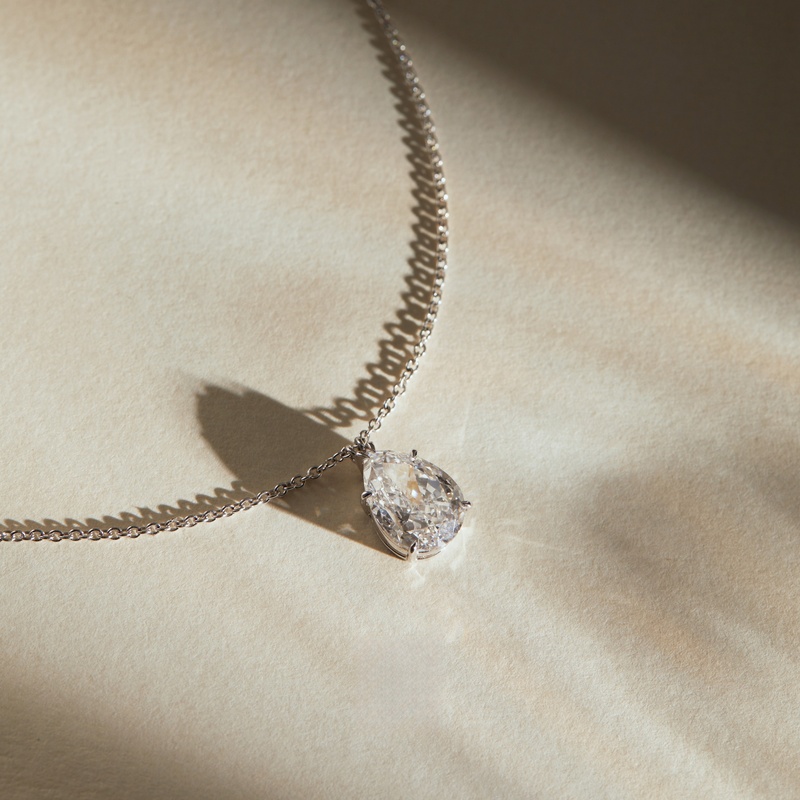 Diamond Solitaire Necklace